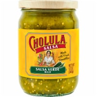 Cholula Salsa Verde - Mild Salsa Perspective: Main