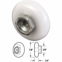 Prime-Line 7/8 In. X 3/8 In. Oval Shower Door Roller (2-Count) M 6002