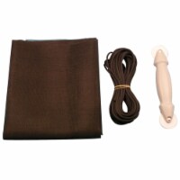 Prime-Line Black Fiberglass Screen Door Repair Kit 48 in. W X 84 in. L 1 pk Prime-Line Black Fiberglass Screen Door Repair Kit 48 in. W X 84 in. L 1 pk