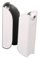 Prime-Line White Aluminum 7/16 in. W X 2 in. L Window Frame Fasteners 1 pk Prime-Line White Aluminum 7/16 in. W X 2 in. L Window Frame Fasteners 1 pk