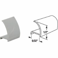 Prime-Line Make-2-Fit 72 In. Gray Snap-In Rigid Vinyl Glass Spline Pack of 25
