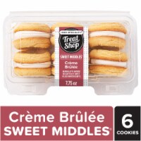 Our Specialty Crème Brulee Sweet Middle Sandwich Cookies Perspective: Main