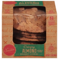 Christie Cookie Co. Crispy Almond Gourmet Cookies Perspective: Main