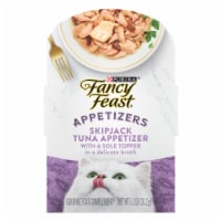 Purina Fancy Feast Wet Cat Food Appetizers Skipjack Tuna with Sole Perspective: Main