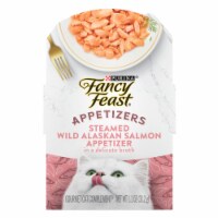 Purina Fancy Feast Appetizers Lickable Wet Cat Food Topper Wild Alaskan Salmon Appetizer Perspective: Main