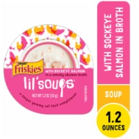Friskies® Lil' Soups™ with Sockeye Salmon Wet Cat Food