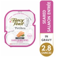 Fancy Feast® Petites Seared Salmon with Spinach In Gravy Gourmet Wet Cat Food