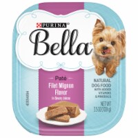 Purina Bella Filet Mignon Flavor Small Breed Wet Adult Dog Food - 3.5 Ounces