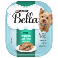 Bella Porterhouse Steak Flavor in Savory Juices Small Breed Wet Dog Food