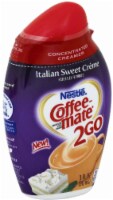 Coffee-Mate 2Go Concentrated Liquid Creamer Italian Sweet Creme Perspective: Main