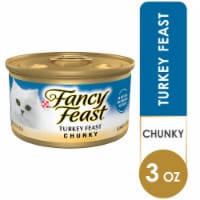 Purina Fancy Feast Chunky Wet Cat Food Turkey Feast Perspective: Main
