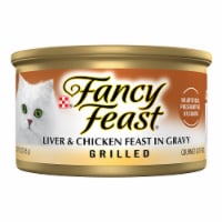 Fancy Feast® Grilled Liver & Chicken Feast in Gravy Wet Cat Food