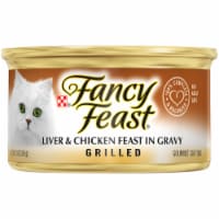 Fancy Feast Grilled Liver and Chicken Feast in Gravy Gourmet Cat Food