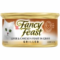Fancy Feast Grilled Liver and Chicken Feast in Gravy Gourmet Cat Food
