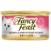 Purina® Fancy Feast® Salmon and Shrimp Feast in Gravy Wet Cat Food Perspective: Main