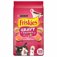Friskies® Gravy Swirlers with Chicken & Salmon Flavors Dry Cat Food