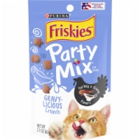 Friskies® Party Mix Turkey & Gravy Flavored Gravylicious Crunch Cat Treats