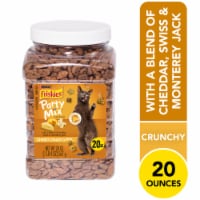Purina Friskies Party Mix Cat Treats Cheezy Craze Crunch Perspective: Main