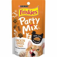Friskies® Party Mix Chicken Lovers Crunch Cat Treats Perspective: Main