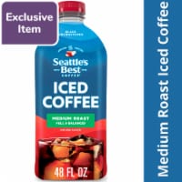 Seattle’s Best Iced Coffee Medium Roast Black Unsweetened Ready to Drink Coffee Perspective: Main