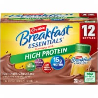 Carnation Breakfast Essentials Chocolate High Protein Complete Nutritional Drink