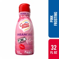 Coffee Mate Mean Girls Pink Frosting Liquid Coffee Creamer Perspective: Main