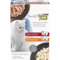 Fancy Feast Purely Natural Collection Wet Cat Food Variety Pack Perspective: Main