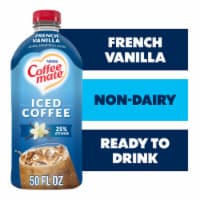 Coffee Mate French Vanilla Flavored Iced Coffee Non-Dairy Cold Coffee Ready to Drink Perspective: Main