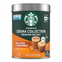 Starbucks Crema Collection Premium Instant Salted Caramel Flavored Instant Coffee 100% Arabica Perspective: Main