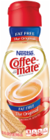 Coffee-mate Fat-Free Original Liquid Coffee Creamer Perspective: Main
