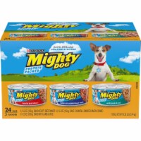 Mighty Dog Small Breed Wet Dog Food Variety Pack Perspective: Main