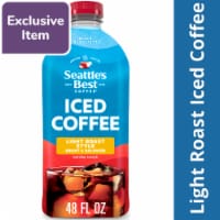 Seattle’s Best Iced Coffee Light Roast Style Black Unsweetened Ready to Drink Coffee Perspective: Main