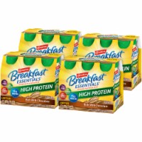 Carnation Breakfast Essentials Rich Milk Chocolate High Protein Nutrional Drink (4 Pack)