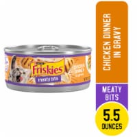 Friskies Meaty Bits Chicken Dinner in Gravy Wet Cat Food