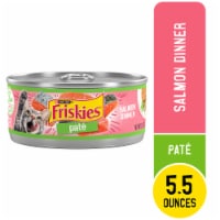 Purina Friskies Wet Cat Food Pate Salmon Dinner Perspective: Main