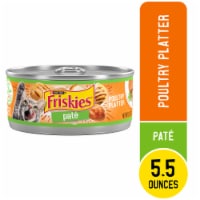 Purina Friskies Wet Cat Food Pate Poultry Platter Perspective: Main