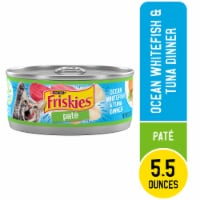 Friskies® Pate Ocean Whitefish & Tuna Dinner Wet Cat Food
