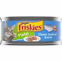 Friskies Pate Classic Seafood Entree Wet Cat Food Perspective: Main