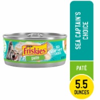 Purina Friskies Wet Cat Food Pate Sea Captain's Choice Perspective: Main