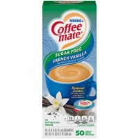 Coffee-mate Sugar Free French Vanilla Single Serve Coffee Creamers 50 Count Perspective: Main