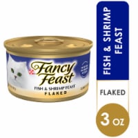 Purina Fancy Feast Flaked Wet Cat Food Fish & Shrimp Perspective: Main