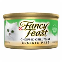 Purina Fancy Feast® Classic Pate Chopped Grill Feast Wet Cat Food Can