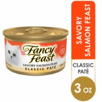 Purina Fancy Feast Classic Pate Wet Cat Food Salmon Feast Perspective: Main