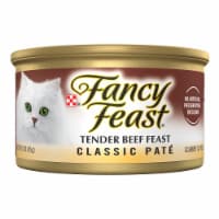 Purina® Fancy Feast® Tender Beef Feast Classic Paté Gourmet Wet Cat Food