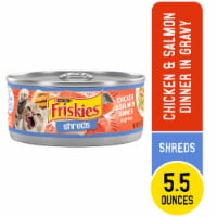Purina® Friskies® Shreds Chicken & Salmon Dinner in Gravy Wet Cat Food