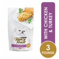 Fancy Feast with Savory Chicken & Turkey Gourmet Dry Cat Food