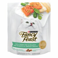 Purina Fancy Feast Adult Dry Cat Food Ocean Fish & Salmon Perspective: Main