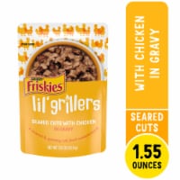 Friskies® Lil' Grillers Seared Cuts with Chicken in Gravy Adult Wet Cat Food Complement