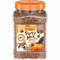 Friskies Party Mix Pumpkin Natural Yums Cat Treats Perspective: Main