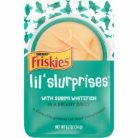 Purina Friskies Cat Food Complement, Lil’ Slurprises With Surimi Whitefish Perspective: Main